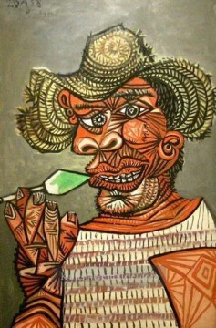 Pablo Picasso Werke - Man a la sucette 3 1938 kubist Pablo Picasso